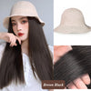 Aesthetic Weave Cap Straight Hair And Big Wave Wig - Effortless Glamor