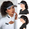 Hat with Ponytail Synthetic Short Wavy Ponytail Sun Hat with Hair (8 Color) - Effortless Glamor