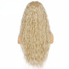 Long Curly Hair Small Volume Wave Forehead Lace Wig Suitable For Party Use