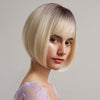 12Inch Short Blonde Wig for Women Short Straight Bob Wig - Effortless Glamor