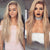 Cute Girl Wave Long Blonde Wigs - Effortless Glamor