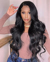 28 Inch LongBody Wave Mini Lace Wig