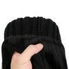 WigyyIns Hot Women Beanie Hat with Hair - Effortless Glamor