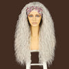 Women's Long Curly Hair Headband Wig Suitable For Party Use - Effortless Glamor