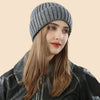 Ladies Short Straight Bob Hair Knitted Hat Wig - Effortless Glamor