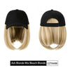 Baseball Cap Wig Hat With Hair Wig Naturally Cap With Wig Hat Wigs - Effortless Glamor