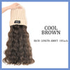 Long wave knit cap hat wig - Effortless Glamor