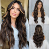 Ins Hot for Women Long Wavy Highlight Wigs - Effortless Glamor