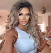 26inch Long Wavy Natural Looking Curly Wig