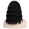 Natural Black Bob Wave Hot Mini Lace Front Wig - Effortless Glamor