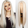 Women' s Blonde Straight Hot Mini Lace Front Wig - Effortless Glamor