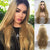 2021 Gold Blonde Straight Mini Lace Front Wigs - Effortless Glamor