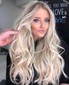 Fasinating | Long Blonde Hot Mini Lace Front Wig - Effortless Glamor