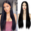 Hot Brazilian Long Straight Hair Mini Lace Front Wigs - Effortless Glamor