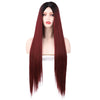 Hot Brazilian Long Straight Hair Mini Lace Front Wigs - Effortless Glamor