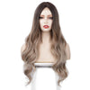 Benny Wavy Brown Blonde Hot Mini Lace Front Wig - Effortless Glamor