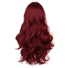 Ins Hot Long Curly Mini Lace Front Red Wigs - Effortless Glamor