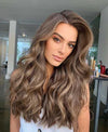 New Wave Brown Hot Mini Lace Wig - Effortless Glamor