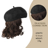 Short Curly Beret Wig - Effortless Glamor