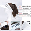 Ponytail Small Wave Baseball Cap Exposed Top Wig Black Cap Wig - Effortless Glamor