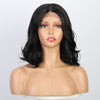 T-Lace Front Short Wavy BlackShoulder LengthWigs