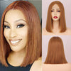 Synthetic Lace Front Wig for Women Short Straight