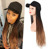 24inch Long Braiding Hair Baseball Cap Wig Box Braid wig - Effortless Glamor