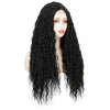 2020 NEW Hot Curly Black Long Mini Lace Front Wigs 