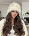 Winter Plush Thermal Wig Hat Wig - Effortless Glamor