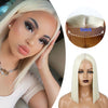 Blonde Wigs Short Straight Bob Wigs