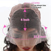 250% Density Body Wave Short Bob 360 Lace Front Human Hair Wigs 