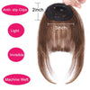 100% Human Hair Cute Bangs - Effortless Glamor