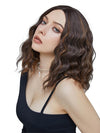 Wavy Brown & Black Bob Mini Lace Front Wig - Effortless Glamor