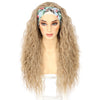 Women's Long Curly Hair Headband Wig Suitable For Party Use - Effortless Glamor