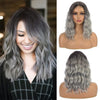 Ins HotShort Ombre Brown Bob Mini Lace Wigs - Effortless Glamor