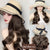 Aesthetic Weave Cap Straight Hair And Big Wave Wig - Effortless Glamor