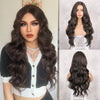 Ins Hot for Women Long Wavy Highlight Wigs - Effortless Glamor