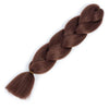 24 Inch Single Ombre Color Glowing Twist Jumbo Braiding Synthetic Hair Extension