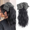 12inch Claw Clip Ponytail Hair Extensions Curly hair Natural bow Tail False Hair - Effortless Glamor