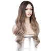 Benny Wavy Brown Blonde Hot Mini Lace Front Wig - Effortless Glamor