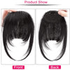 100% Human Hair Cute Bangs - Effortless Glamor