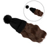 WigyyIns Hot Women Beanie Hat with Hair - Effortless Glamor