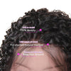 40CM Brazilian Kinky Curly Bob Lace Front Human Hair Wigs 