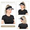 Hat Wig with Wavy Ponytail Wig Hat for Women - Effortless Glamor