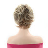 ShortBlonde Pixie Cut Wigs for White Women Dark Brown Ombre Blonde - Effortless Glamor