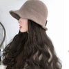 Ins Hot Fisherman's Cap Wig Long Curly Hair Big Waves For Daily Use - Effortless Glamor