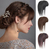 100% Human Hair Clip in Cute Bangs Extensions Hairpiece - Effortless Glamor