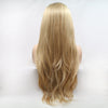 2021 Gold Blonde Straight Mini Lace Front Wigs - Effortless Glamor