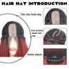 Women' s Red Straight Hot Mini Lace Front Wig - Effortless Glamor