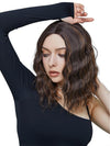 Wavy Brown & Black Bob Mini Lace Front Wig - Effortless Glamor